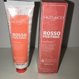 Skin&Co Roma Rosso Positano Hand Cream 1oz NEW